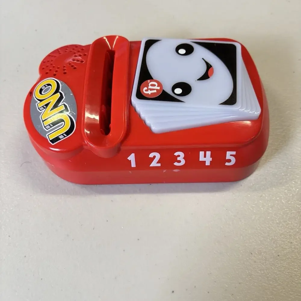 Fisher Price Laugh & Learn Counting and Colors UNO Game Toddler First No Cards.